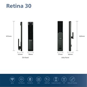Emaks Prime Akıllı Kilit Retina30