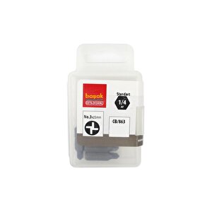 Torq-set Uçlu No 3 X 25 Mm Bits Cb/863