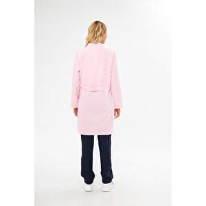 Alpaka Kumaş Öğrenci Önlüğü Pembe