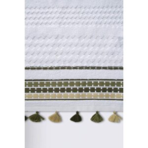 İrya Coplin Yüz Havlusu Yeşil 50x90