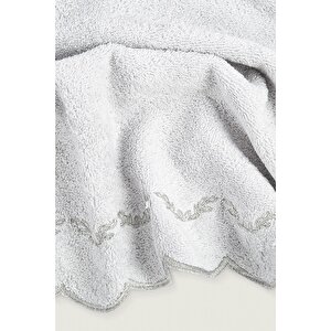 İrya Norena Banyo Havlusu Açık Gri 90x150 Açık Gri