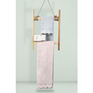 İrya Norena Banyo Havlusu Açık Gri 90x150