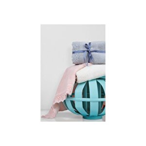 İrya Lacy Havlu Pudra 90x150 Pudra