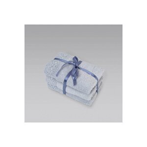 İrya Lacy Havlu Açık Gri 90x150 Açık Gri
