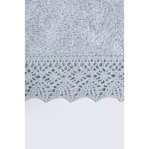 İrya Lacy Havlu Açık Gri 90x150