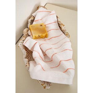 İrya Wendy %100 Pamuk 3'lü El Havlusu Seti Beyaz - Açık Pembe 30x50 Beyaz Pembe 06
