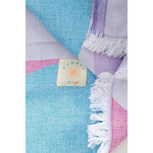 Lyra %100 Pamuk Peştemal Fuşya/pembe 90x170