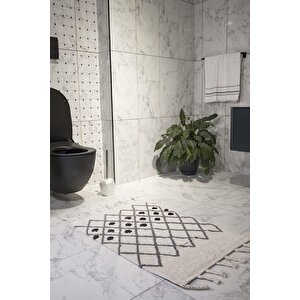 İrya Neveda Banyo Paspası Gri 60x90 Gri