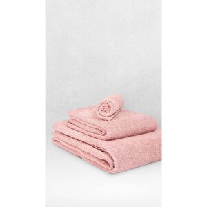 İrya Owen Havlu Seti 3'lü Pembe 30x50+50x70+70x140