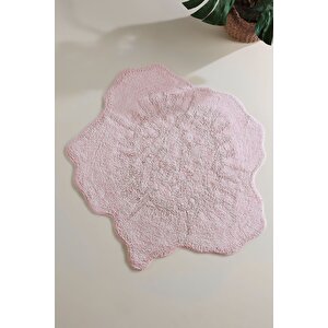 İrya Rosalinda Banyo Paspası Pembe 90x90 Pembe