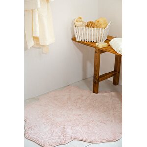 İrya Rosalinda Banyo Paspası Pembe 90x90 Pembe