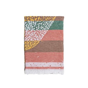Shark %100 Pamuk Peştemal Kahve 90x170