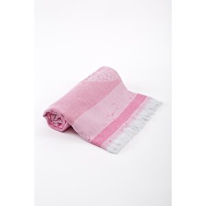 Shark %100 Pamuk Peştemal Pembe 90x170