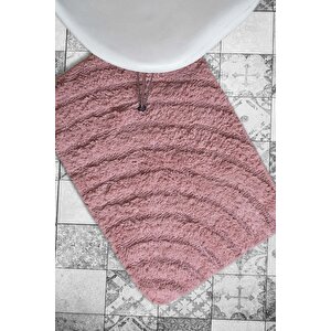 İrya Porter Banyo Paspası 2'li Gül Kurusu 40x60+60x90 Gül Kurusu