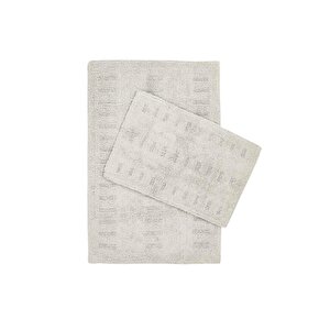 İrya Togo Banyo Paspası 2'li Gri 40x60+60x90 Gri