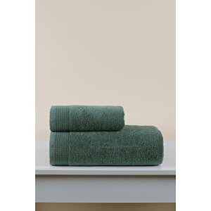 Oasis Yüz Havlusu Haki 50x90 Haki