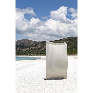 Avalon %100 Pamuk Peştemal Sarı 90x170 Sarı