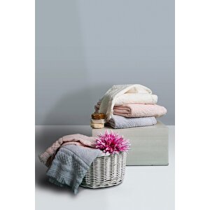 İrya Rosima Banyo Havlusu Açık Gri 90x150