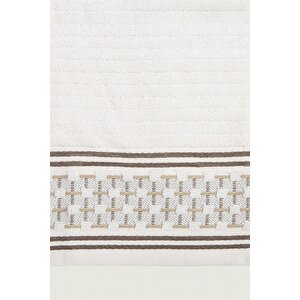 İrya Olwen Banyo Havlusu Ekru 90x150