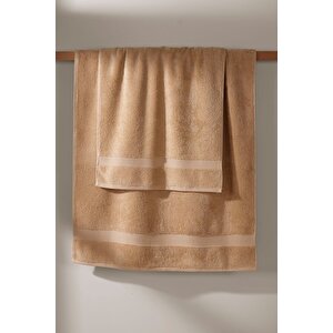 Luxe Banyo Havlusu Tütün 70x140