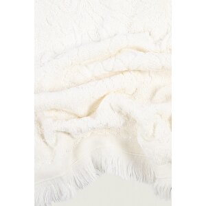 İrya Rosima Banyo Havlusu Ekru 70x140 Ekru