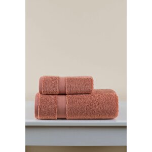 Luxe Yüz Havlusu Kiremit 50x90 Kiremit