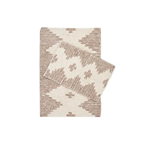 İrya Mistic Banyo Paspası 2'li Kahve 40x60+60x90 Kahve