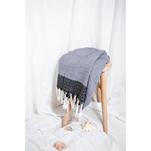 İrya Dila Peştemal Siyah 90x170