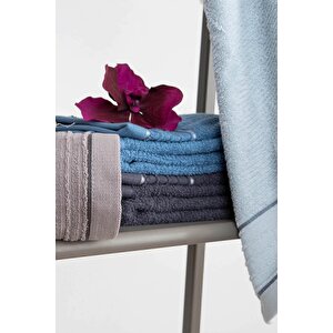 İrya Roya Banyo Havlusu Mavi 90x150