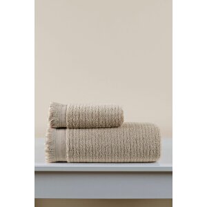 Bliss Yüz Havlusu Kum 50x90 Kum
