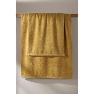 Harmony Banyo Havlusu Hardal 70x140 Hardal