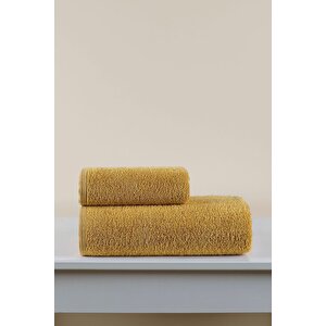 Harmony Banyo Havlusu Hardal 70x140 Hardal