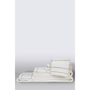 İrya Roya Banyo Havlusu Ekru 70x140 Ekru