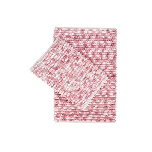 İrya Ottova Banyo Paspası 2'li Pembe 60x90+40x60 Pembe