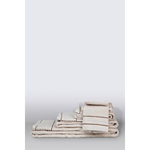 İrya Roya Banyo Havlusu Bej 70x140