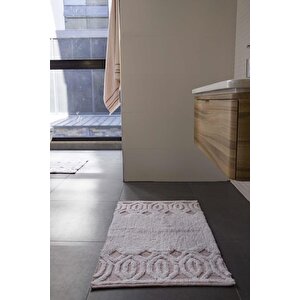 İrya Sherry Banyo Paspası Rose 70x110 Gül Kurusu