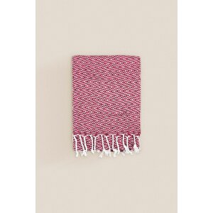 İrya Ilgın Peştemal Pembe 90x170 Pembe