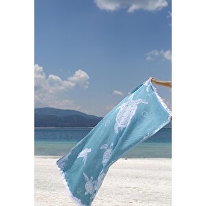 Rio %100 Pamuk Peştemal Yeşil 90x170 Yeşil