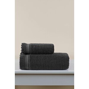 Bliss Banyo Havlusu Antrasit 70x140 Antrasit