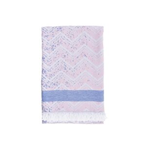 Amara %100 Pamuk Peştemal Pembe/mavi 90x170