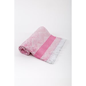 Amara %100 Pamuk Peştemal Pembe 90x170
