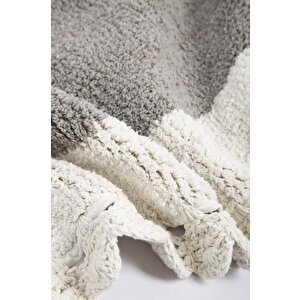 İrya Bianca Banyo Paspası Gri 40x60+60x90