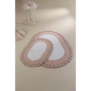 İrya Bianca Banyo Paspası Ekru 40x60+60x90 Ekru
