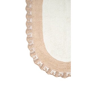 İrya Bianca Banyo Paspası Ekru 40x60+60x90