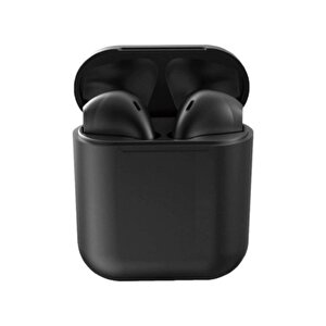 Torima İ12 Bluetooth Kablosuz Kulaklık Pop Up  5.0 Stereo - Şarj Üniteli Siyah