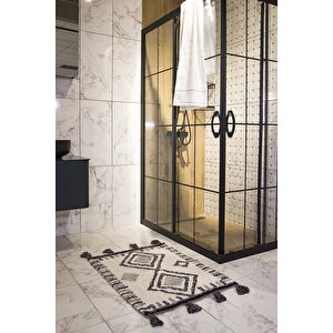 İrya Martina Banyo Paspası Gri 60x90 Gri