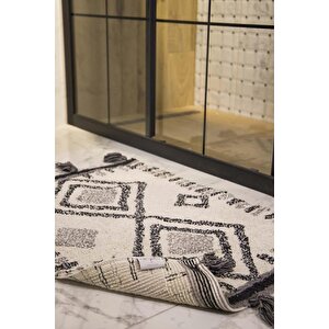 İrya Martina Banyo Paspası Gri 60x90