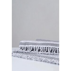 İrya Martil Banyo Paspası 2'li Gri 60x90+40x60