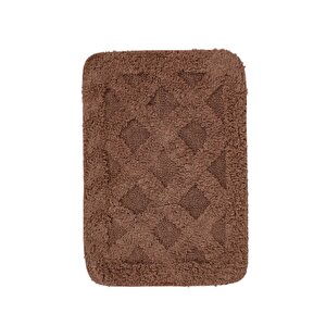 İrya Burns Banyo Paspası 2'li Kahve 40x60+60x90 Kahve