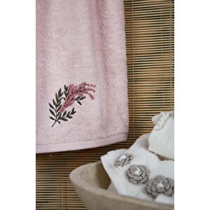 İrya Rina Havlu Seti 3'lü Pembe 30x50